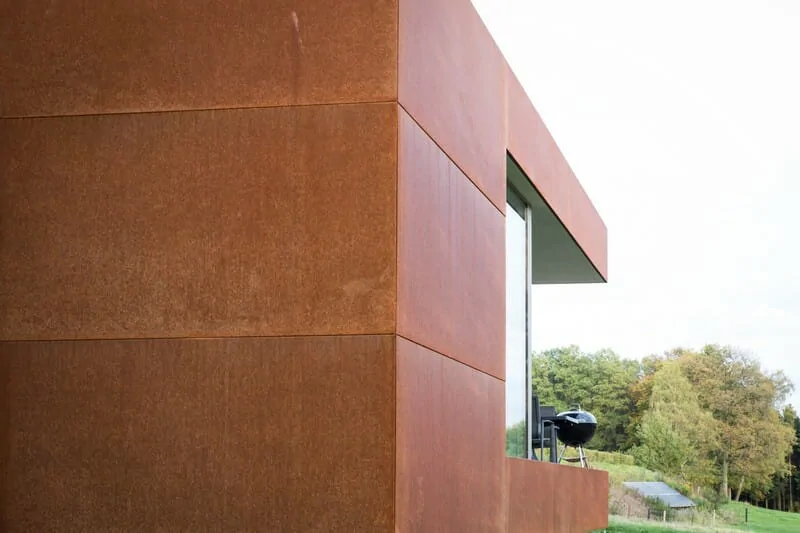 Bardage acier corten - Alain Rosen
