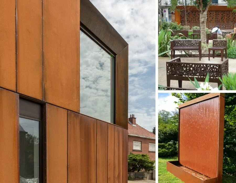 Produits en acier corten