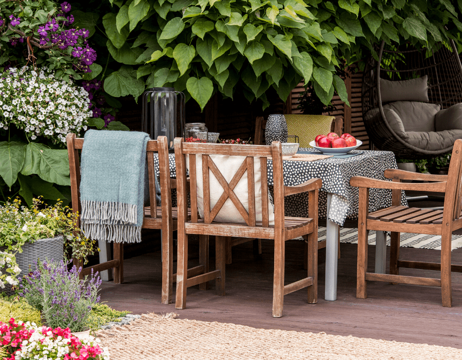 table de jardin