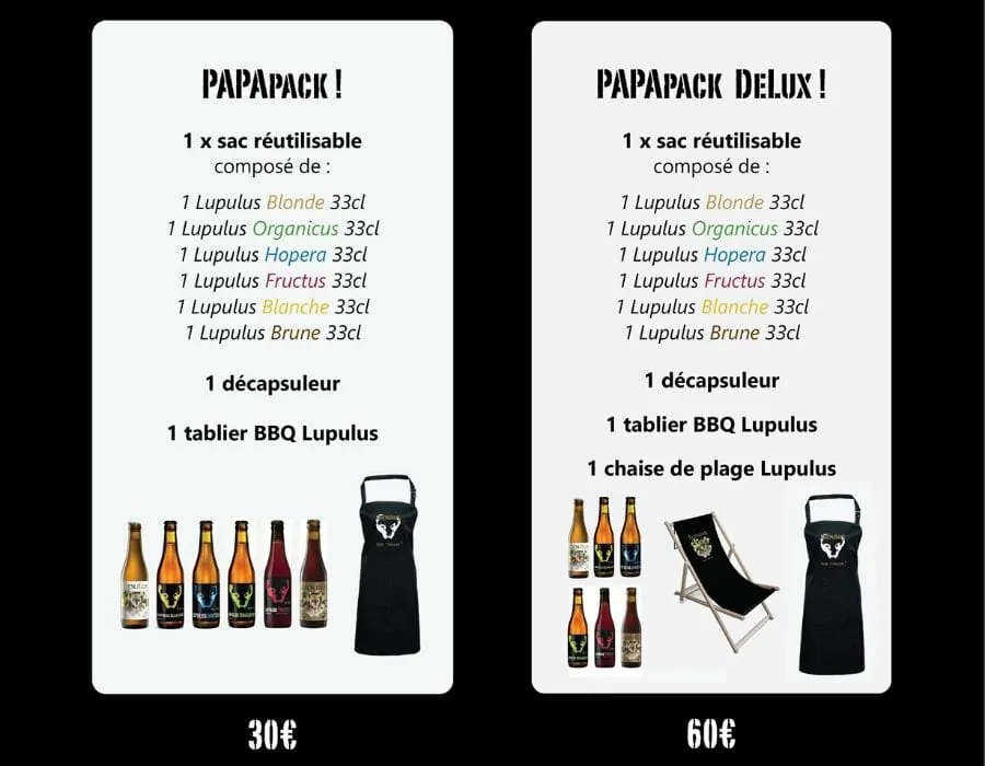 Pack Lupulus Fête des pères