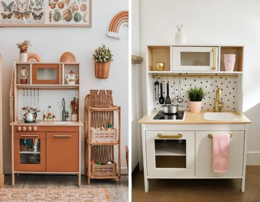 Peinture pour Dukitg cuisine pour enfants de chez Ikea